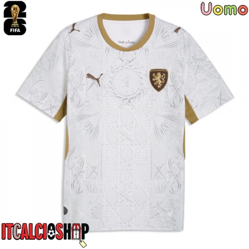 Repubblica Ceca Seconda Maglia Mondiali 2026 Manica Corta